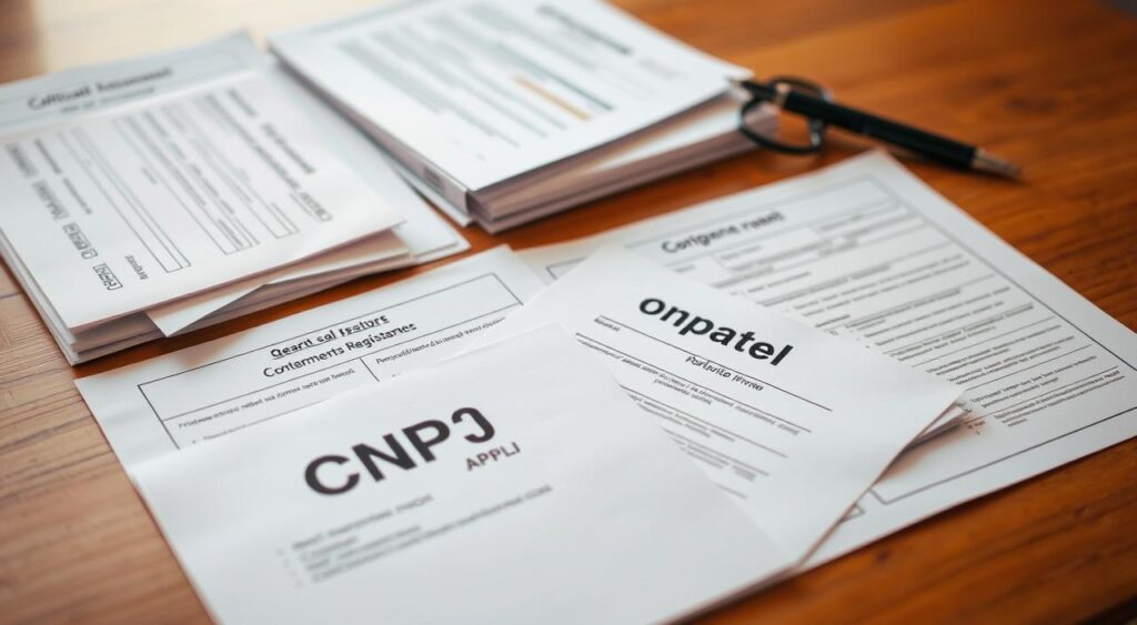 Documentação para abertura de CNPJ