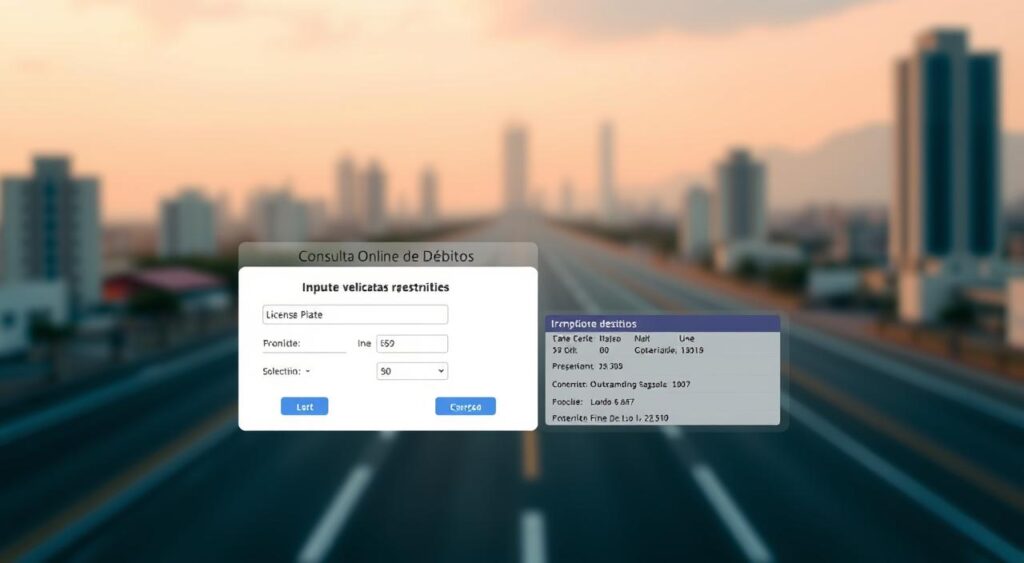 consulta online de débitos