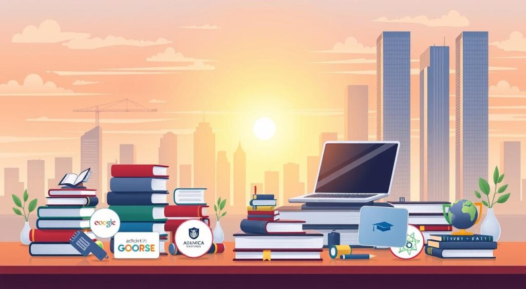 destaques dos cursos e parcerias de peso