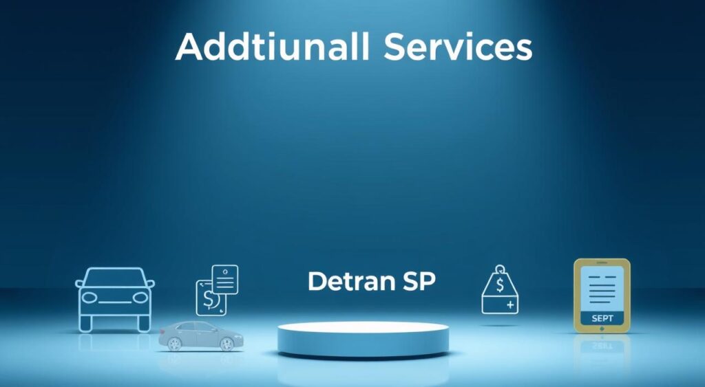 serviços adicionais Detran SP