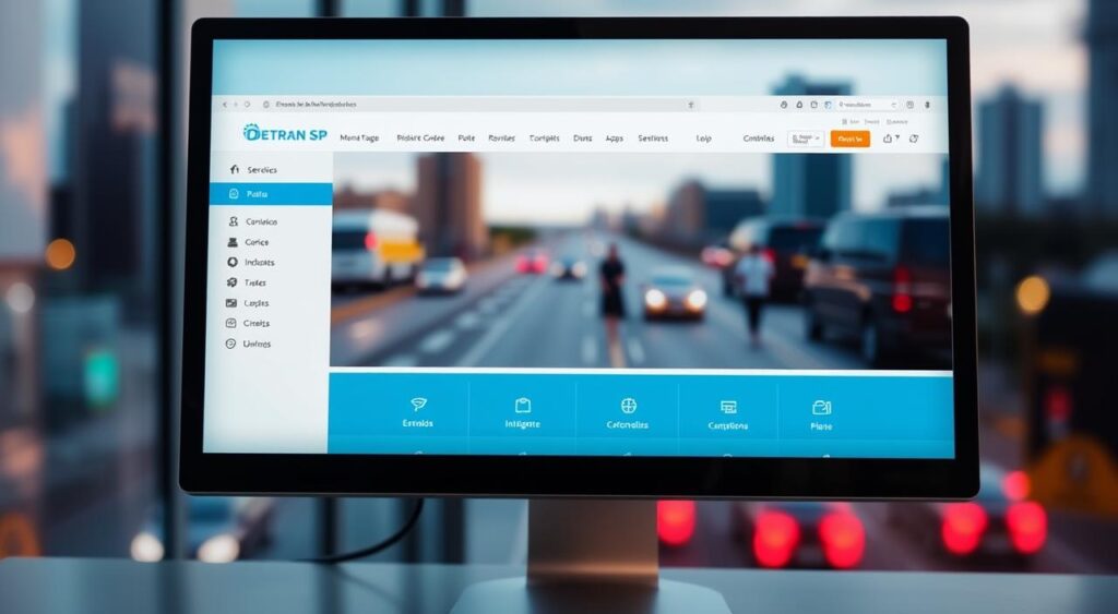 sistema online Detran SP